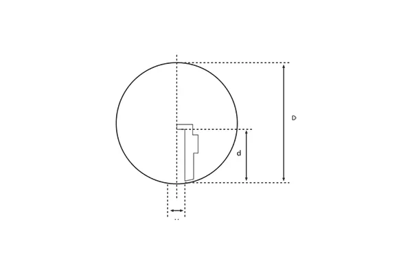 TP Series Bakelite Balls Technical Drawing